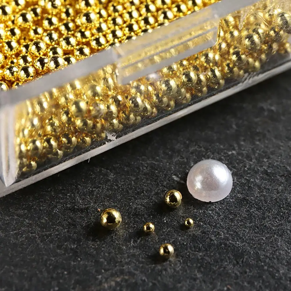 Nail Beauty Beads Assorted Sizes Nail Beads Diy 3d Effect Ornaments with Storage Box Smooth Nail Art Accessories for Salon
Nail Beauty Beads Assorted Sizes Nail Beads Diy 3d Effect Ornaments with Storage Box Smooth Nail Art Accessories for Salon