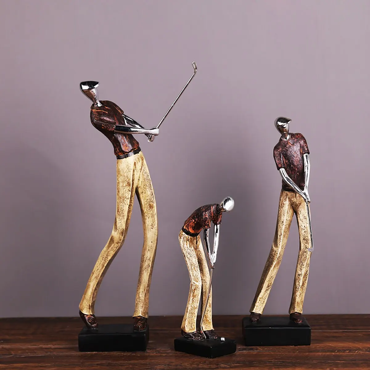 Abstract Style Golfer Figurine Resin Golf Player Ornament Hotel Club Decorative Furnishing Neo Modern Home Decoration
Abstract Style Golfer Figurine Resin Golf Player Ornament Hotel Club Decorative Furnishing Neo Modern Home Decoration