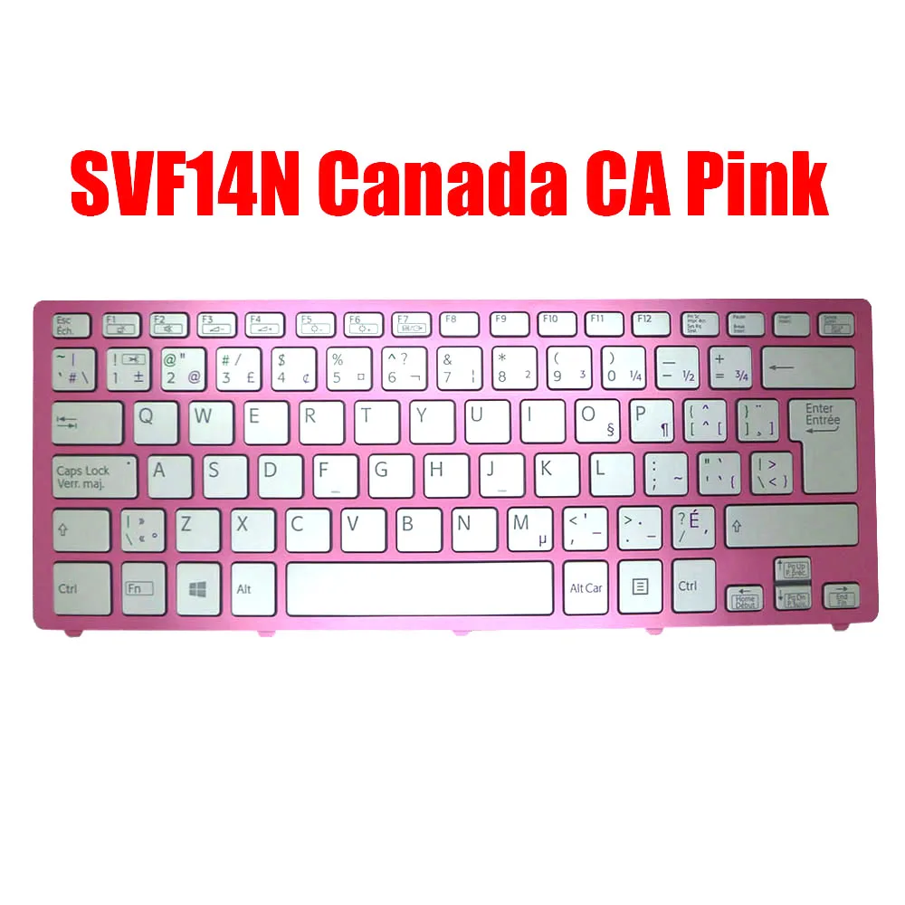 Клавиатура для ноутбука SONY VAIO SVF14N 9z. Nabbq.52m 149264241CA 9z. Nabbq.a2m 149264821CA Серебристая с розовой рамкой с подсветкой
Клавиатура для ноутбука SONY VAIO SVF14N 9z. Nabbq.52m 149264241CA 9z. Nabbq.a2m 149264821CA Серебристая с розовой рамкой с подсветкой