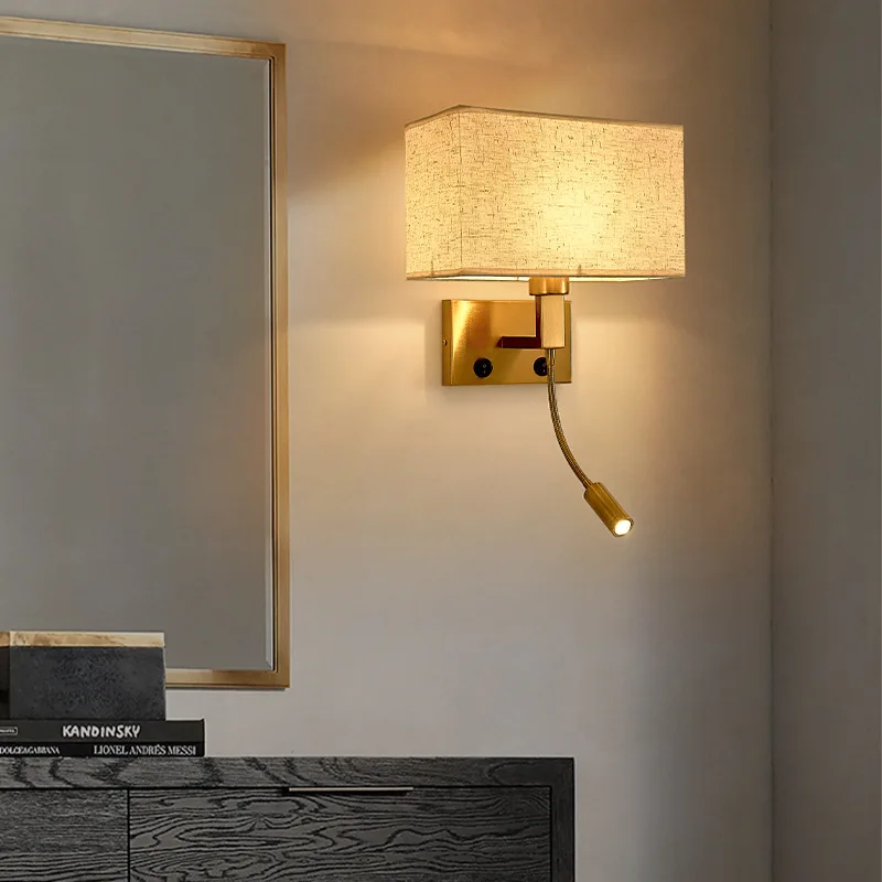 Modern LED Wall Lamp with 360° Rotation Spotlight Nordic Bedroom Wall Light for Reading Bedside Living Room Decoration 12W
Modern LED Wall Lamp with 360° Rotation Spotlight Nordic Bedroom Wall Light for Reading Bedside Living Room Decoration 12W