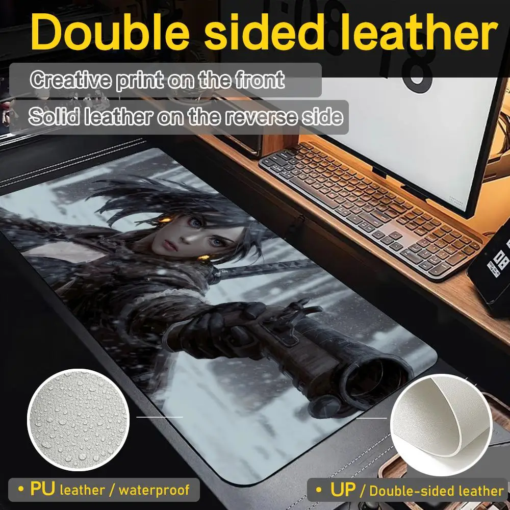 Anime Girl Game Illustration Mousepad PU Leather Double-sided Waterproof Soft Durable Comfortable Touch Desk Mat Large Mousepad
Anime Girl Game Illustration Mousepad PU Leather Double-sided Waterproof Soft Durable Comfortable Touch Desk Mat Large Mousepad
