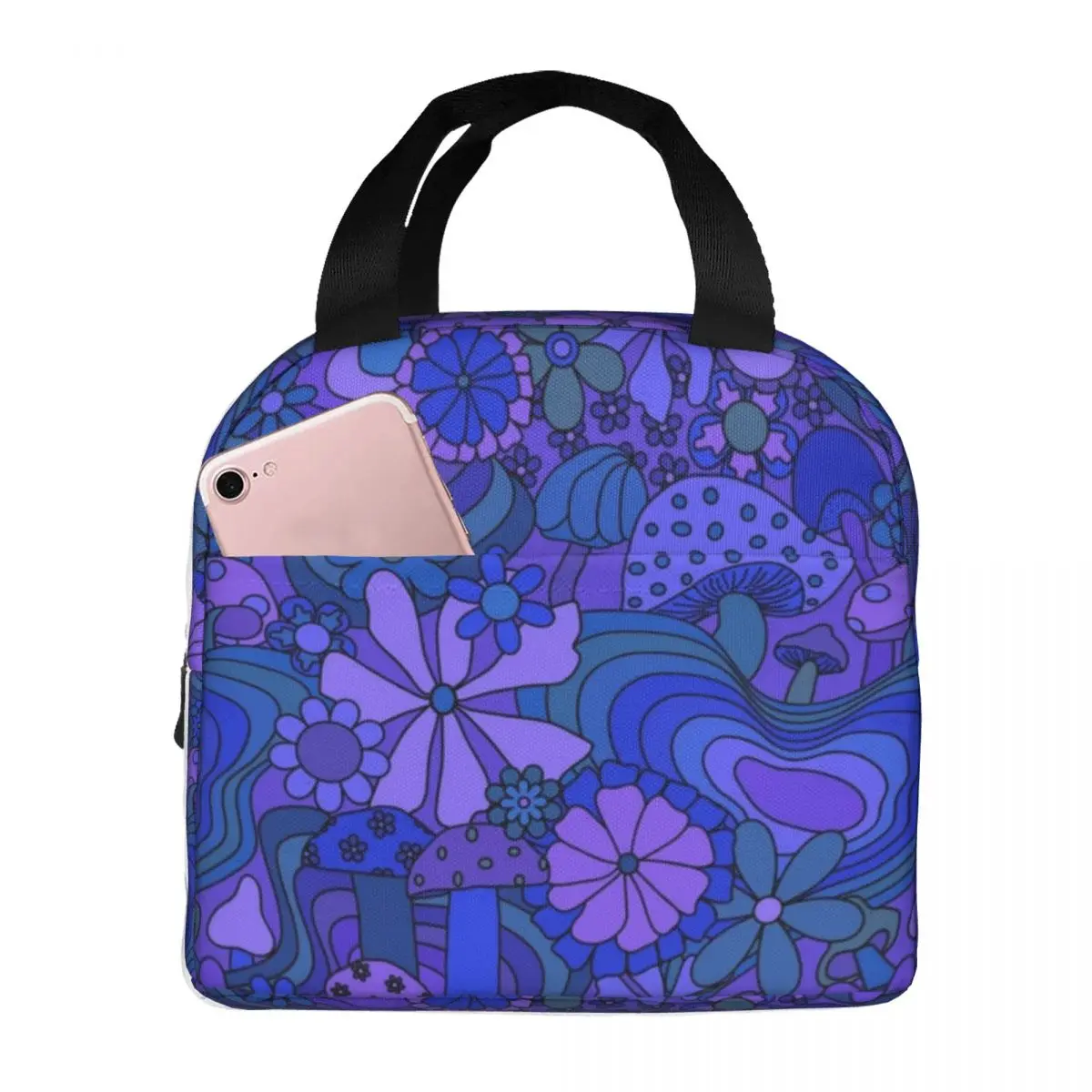 Mushroom Garden Lunch Bag Waterproof Insulated Oxford Cooler Bag Flower Floral Thermal Food School Lunch Box for Women Kids
Mushroom Garden Lunch Bag Waterproof Insulated Oxford Cooler Bag Flower Floral Thermal Food School Lunch Box for Women Kids