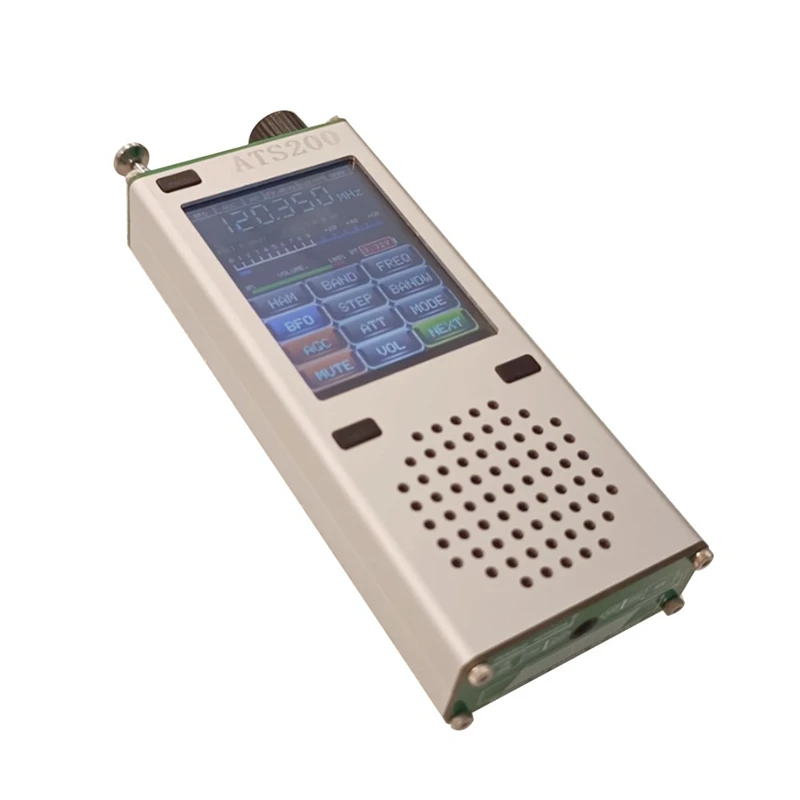 Новое авиационное радио ATS200, FM-радио SI4732 + ESP32 + Bluetooth + 2,4 дюймовый сенсорный дисплей, FM, AM, LSB, USB многорежимный прием, прочный
Новое авиационное радио ATS200, FM-радио SI4732 + ESP32 + Bluetooth + 2,4 дюймовый сенсорный дисплей, FM, AM, LSB, USB многорежимный прием, прочный