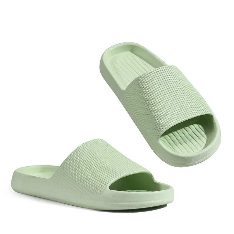 Qingchen slippers home indoor women's summer non-slip home couple bathroom bath home eva slippers with shit feeling for men
Qingchen slippers home indoor women's summer non-slip home couple bathroom bath home eva slippers with shit feeling for men
