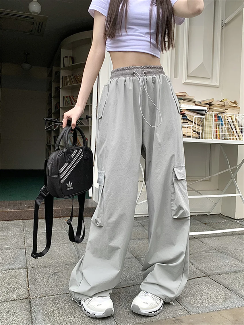 Alien Kitty S-L Casual Trousers Women High Street Loose Summer Chic 2023 Dance Straight Wide Leg Pants New OL Mujer Minimalist
Alien Kitty S-L Casual Trousers Women High Street Loose Summer Chic 2023 Dance Straight Wide Leg Pants New OL Mujer Minimalist