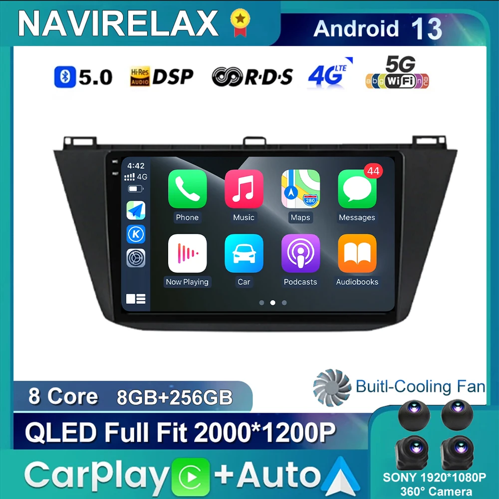 Android 13 For Volkswagen Tiguan 2 Mk 2016 2017 2018 2019 Car Radio Multimedia Video Player Navigation GPS WiFi 4G LTE DVD
Android 13 For Volkswagen Tiguan 2 Mk 2016 2017 2018 2019 Car Radio Multimedia Video Player Navigation GPS WiFi 4G LTE DVD
