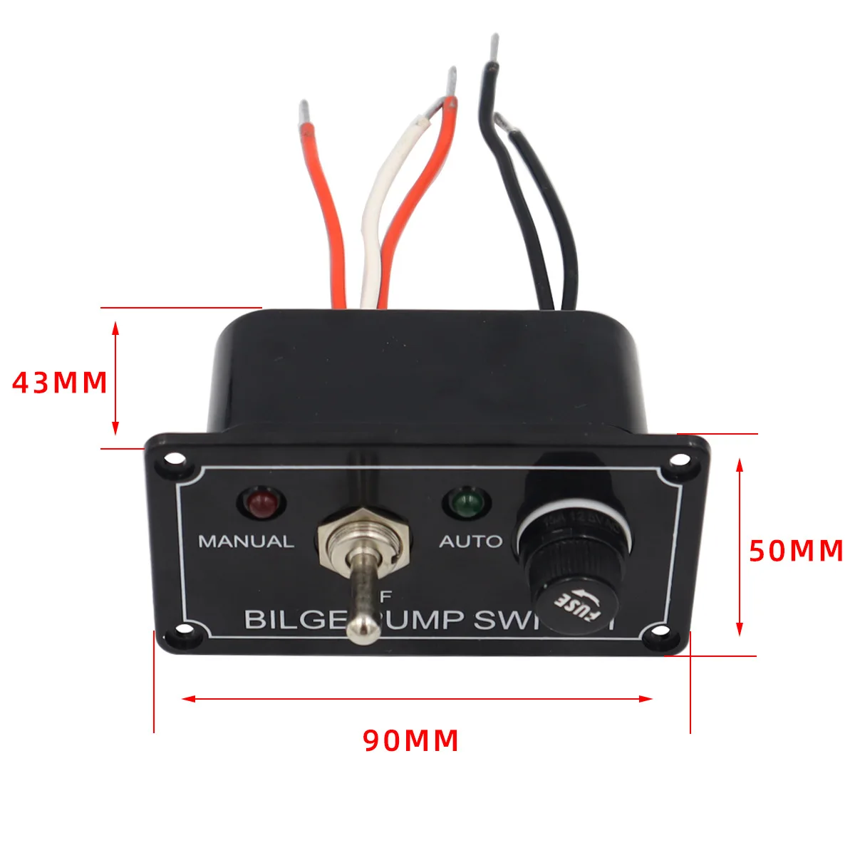 Rocker Toggle Switch Panel Bilge Pump Auto Off Manual Switch Panel Fit For RV Car And Ship Retrofit Switch Panel
Rocker Toggle Switch Panel Bilge Pump Auto Off Manual Switch Panel Fit For RV Car And Ship Retrofit Switch Panel