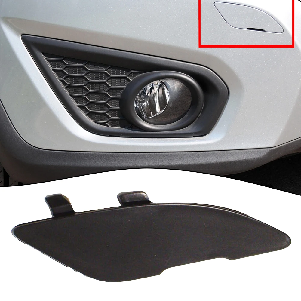 

1pc Unpainted Black FRONT BUMPER TOW HOOK EYE COVER #39863910 For VOLVO C30 MK1 FACELIFT 2010-2013 ABS Car Exterior Parts