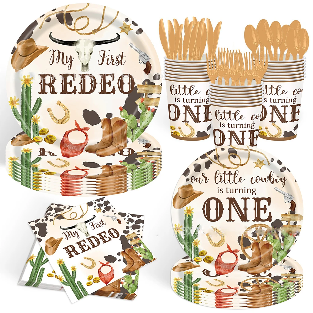 Western Cowboy One Birthday Party Disposable Tableware Set Cactus Cowboy Babyshower Party Supplies Cowboy Paper Plates Napkins
Western Cowboy One Birthday Party Disposable Tableware Set Cactus Cowboy Babyshower Party Supplies Cowboy Paper Plates Napkins