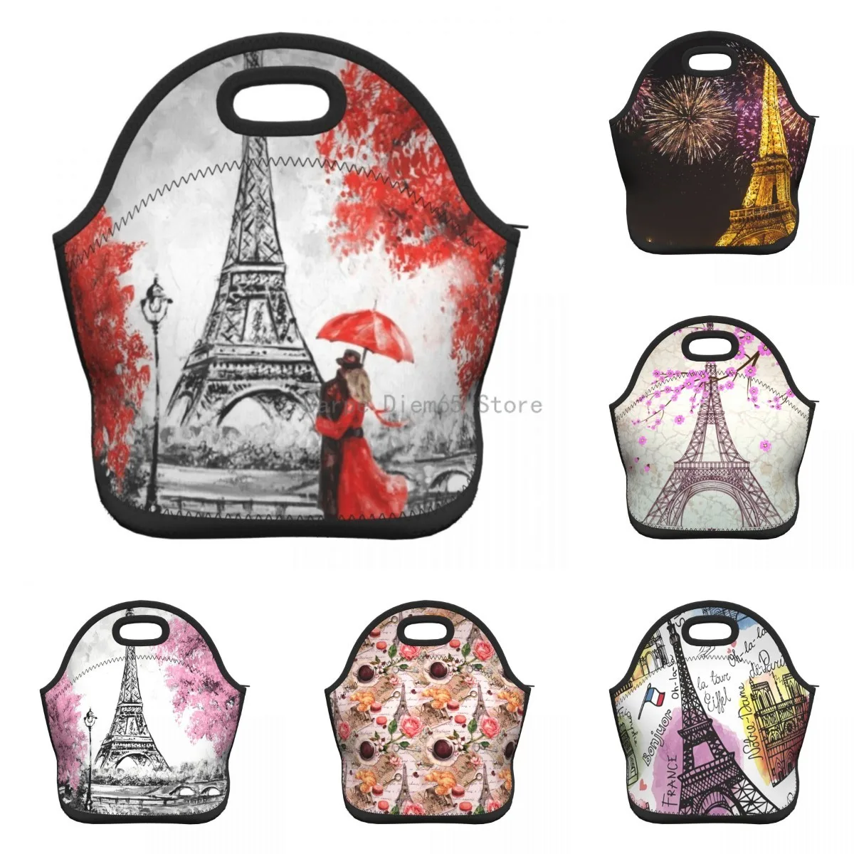 Insulated Lunch Bag Vintage Paris Eiffel Tower1 Lunch Box Thermal Food Bag Case For Work Outdoor Travel Picnic School
Insulated Lunch Bag Vintage Paris Eiffel Tower1 Lunch Box Thermal Food Bag Case For Work Outdoor Travel Picnic School