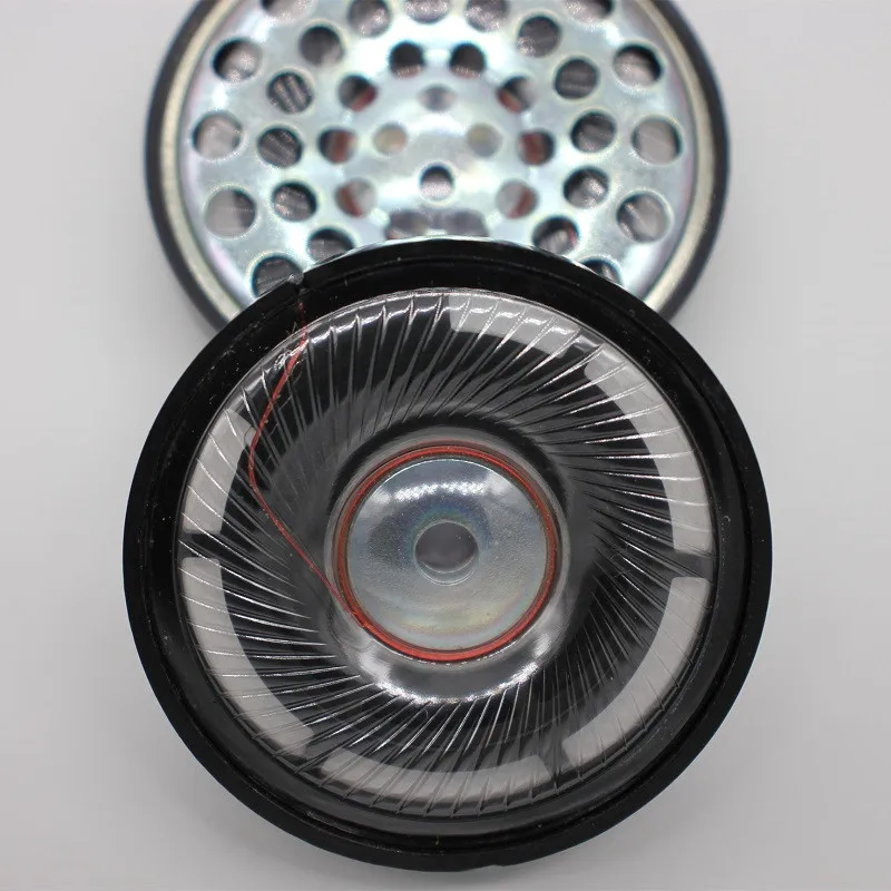 50mm Headphone Speaker Unit Helmet Headset Driver 32ohm 116DB With Metal Mesh Cover Earphone repair parts Sound Good On Sale 2pc 50mm Headphone Speaker Unit Helmet Headset Driver 32ohm 116DB With Metal Mesh Cover Earphone repair parts Sound Good On Sale 2pc
