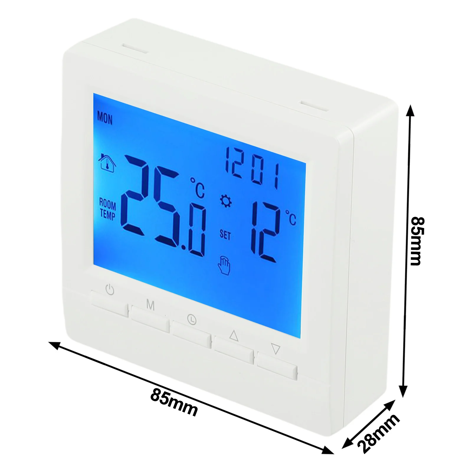 Programmable Digital Thermostat Room Heating Temperature Controller LCD Display Easy to Install and Operate Energy saving
Programmable Digital Thermostat Room Heating Temperature Controller LCD Display Easy to Install and Operate Energy saving