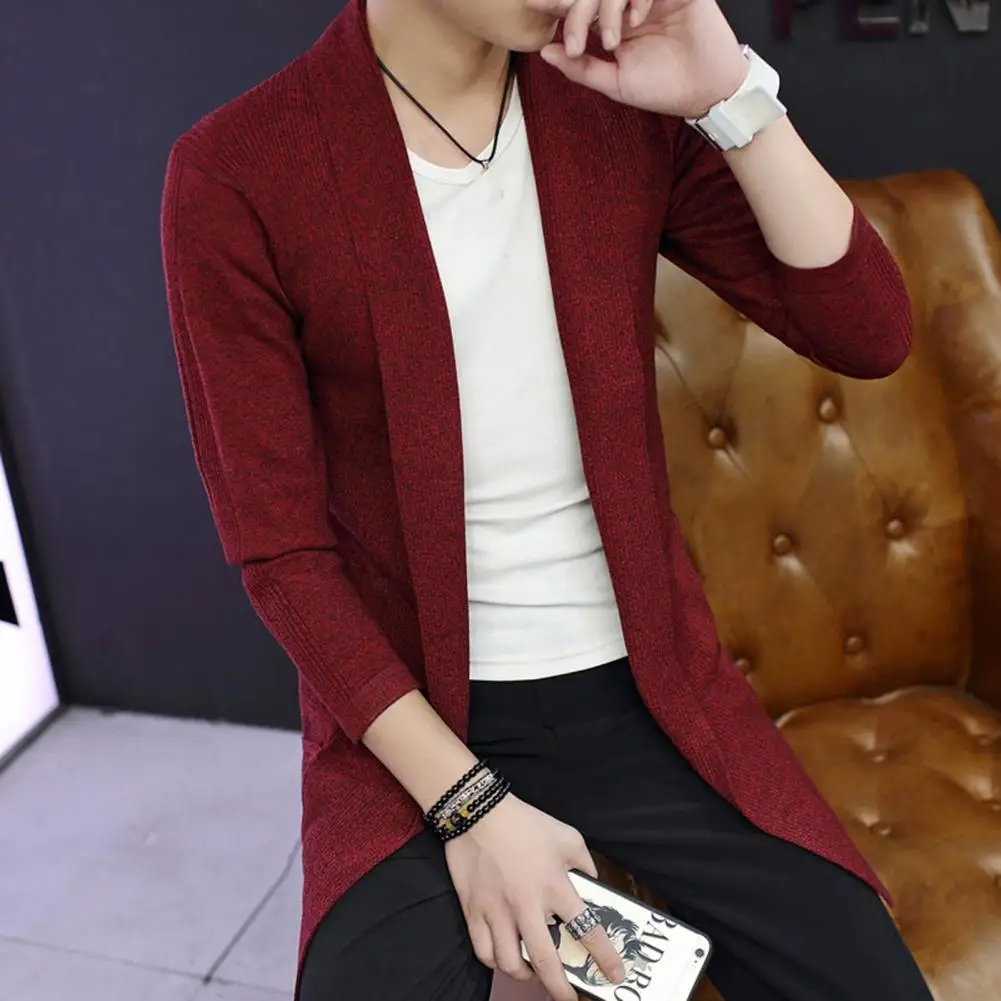 Knitted Men Jacket Stylish Men's Knitted Cardigan Soft Slim Fit Coat with Lapel Pockets for Fall/winter Fashion Basic Knitted
Knitted Men Jacket Stylish Men's Knitted Cardigan Soft Slim Fit Coat with Lapel Pockets for Fall/winter Fashion Basic Knitted