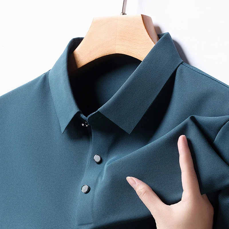 POLO Shirt Spring/summer New Men's Loose and Casual, Simple and Versatile Lapel, Business and Leisure
POLO Shirt Spring/summer New Men's Loose and Casual, Simple and Versatile Lapel, Business and Leisure