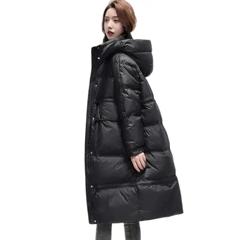 White Eiderdown Fashion Hooded Down Jacket Female 2023 New Temperament Long Over-the-knee Slim Explosions Marm Winter Coat Femal
White Eiderdown Fashion Hooded Down Jacket Female 2023 New Temperament Long Over-the-knee Slim Explosions Marm Winter Coat Femal
