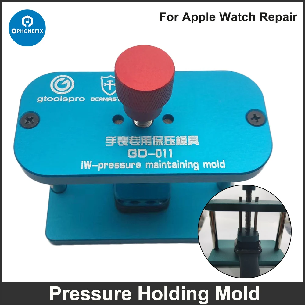 iW-Frame GO-011 Watch iW-pressure Maintaining Mould for iWatch S1 to S8 40MM 44MM IW-FRAME Holder Rear Cover Removal Fixture
iW-Frame GO-011 Watch iW-pressure Maintaining Mould for iWatch S1 to S8 40MM 44MM IW-FRAME Holder Rear Cover Removal Fixture