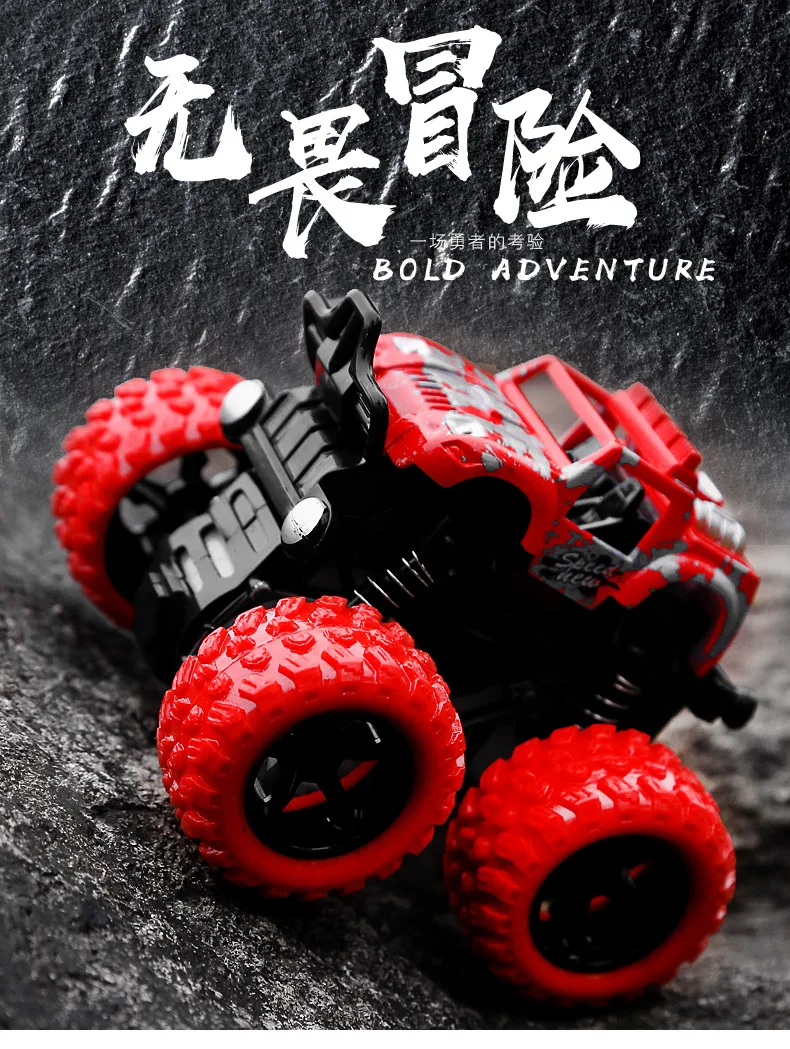 New hot-selling children's four-wheel drive inertial off-road truck simulation stunt 360-degree flip rocker anti-fall toy model
New hot-selling children's four-wheel drive inertial off-road truck simulation stunt 360-degree flip rocker anti-fall toy model