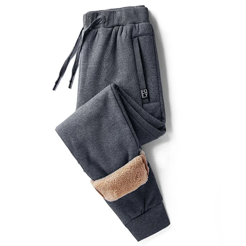

Men's Winter Thick Warm Pants Male Streetwear Joggers Trousers Sports Wool Fleece Thicken Jogger Sweatpants Plus Size 7XL 8XL
