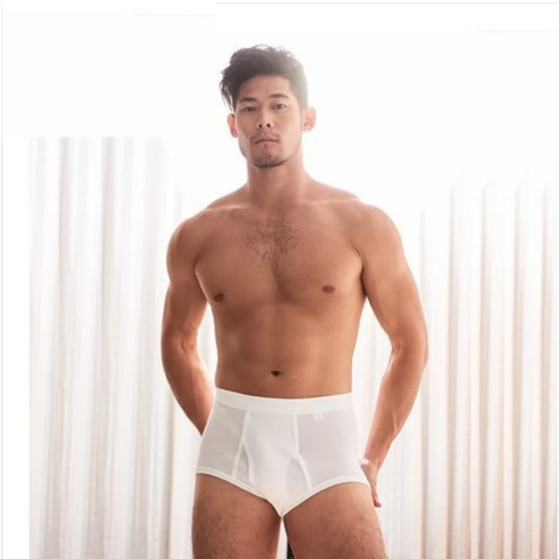 Icool Men's High Waist Underwear Briefs Solid Color White, Black, Grey,Cotton Breathable Comfortable Ribbed Panties Rise Stretch
Icool Men's High Waist Underwear Briefs Solid Color White, Black, Grey,Cotton Breathable Comfortable Ribbed Panties Rise Stretch