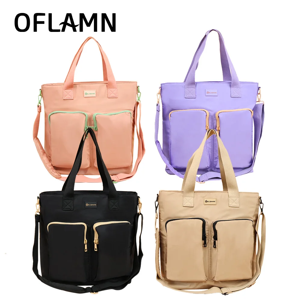 Women's Fashion Shoulder Bag Solid Color Tote Bag Commuting Leisure Simple Class Large Capacity Nylon Handbag
Women's Fashion Shoulder Bag Solid Color Tote Bag Commuting Leisure Simple Class Large Capacity Nylon Handbag