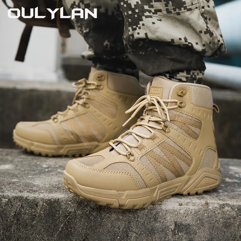 2024 Tactical Boots Men Military Hiking Climbing Desert Boots Training Combat Ankle Shoes Army Men's Rescue Safety Sneakers
2024 Tactical Boots Men Military Hiking Climbing Desert Boots Training Combat Ankle Shoes Army Men's Rescue Safety Sneakers