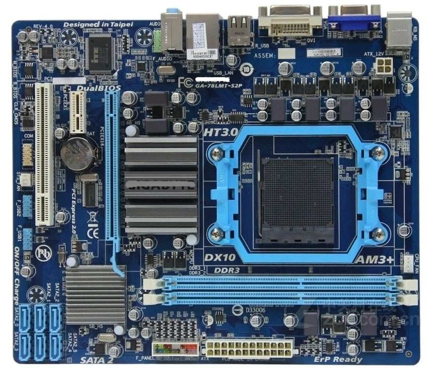 Настольная материнская плата для GIGABYTE GA-78LMT-S2 760G Socket AM3 + DDR3 16G 78LMT-S2P 78LMT-S2