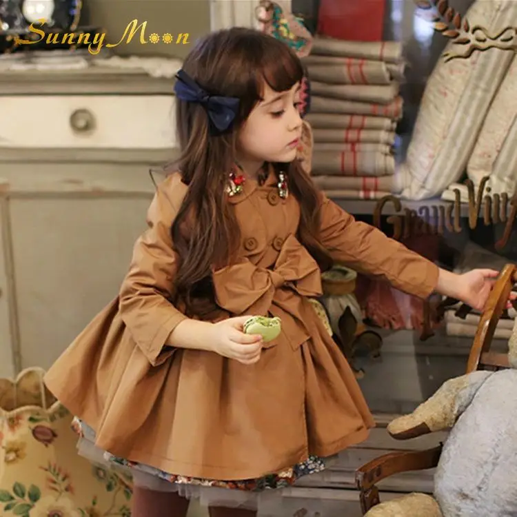 Fashion baby girl Spring and autumn medium long coat belt windbreaker children's clothes girl coat
Fashion baby girl Spring and autumn medium long coat belt windbreaker children's clothes girl coat