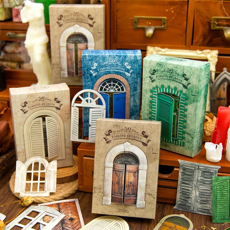 50pcs/lot Memo Pads Material Paper The Four Seasons Junk Journal Scrapbooking Cards Retro Paper
50pcs/lot Memo Pads Material Paper The Four Seasons Junk Journal Scrapbooking Cards Retro Paper