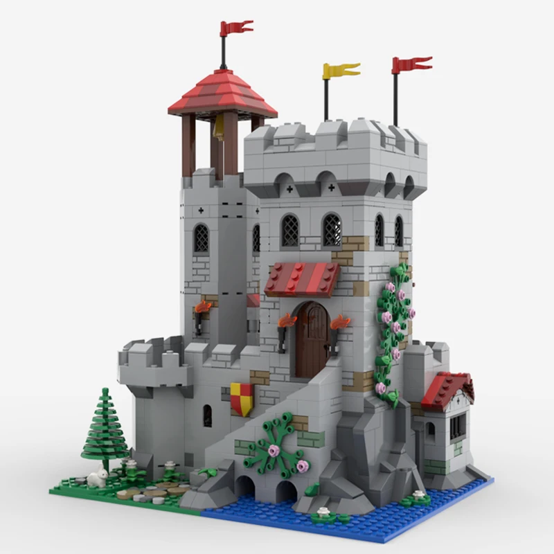 NEW Customized 1133PCS MOC European Medieval Castle Riverside Outpost DIY creative ideas ChildrenToy BirthdayGift BuildingBlocks
NEW Customized 1133PCS MOC European Medieval Castle Riverside Outpost DIY creative ideas ChildrenToy BirthdayGift BuildingBlocks
