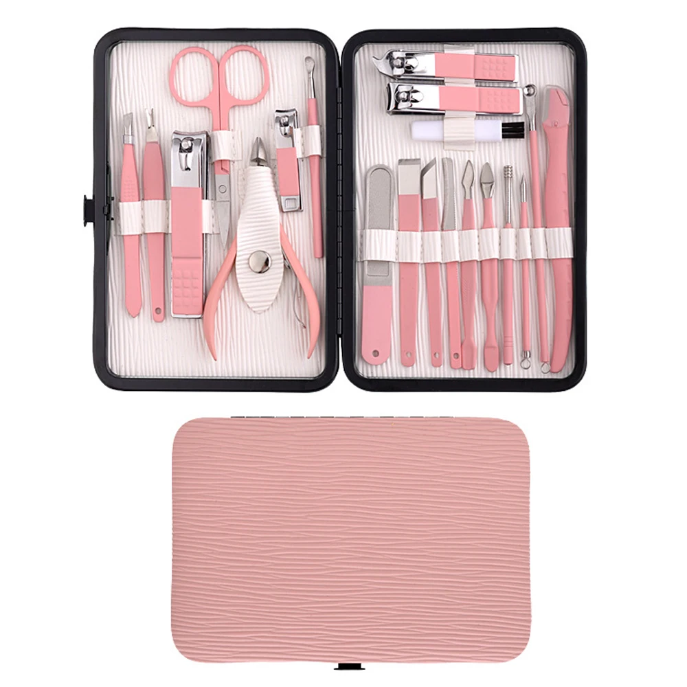 20PCS Nail Clippers Manicure Set Pedicure Sets High Quality Grooming Kit With Travel Case Nail Care Tool Christmas Birthday Gift
20PCS Nail Clippers Manicure Set Pedicure Sets High Quality Grooming Kit With Travel Case Nail Care Tool Christmas Birthday Gift