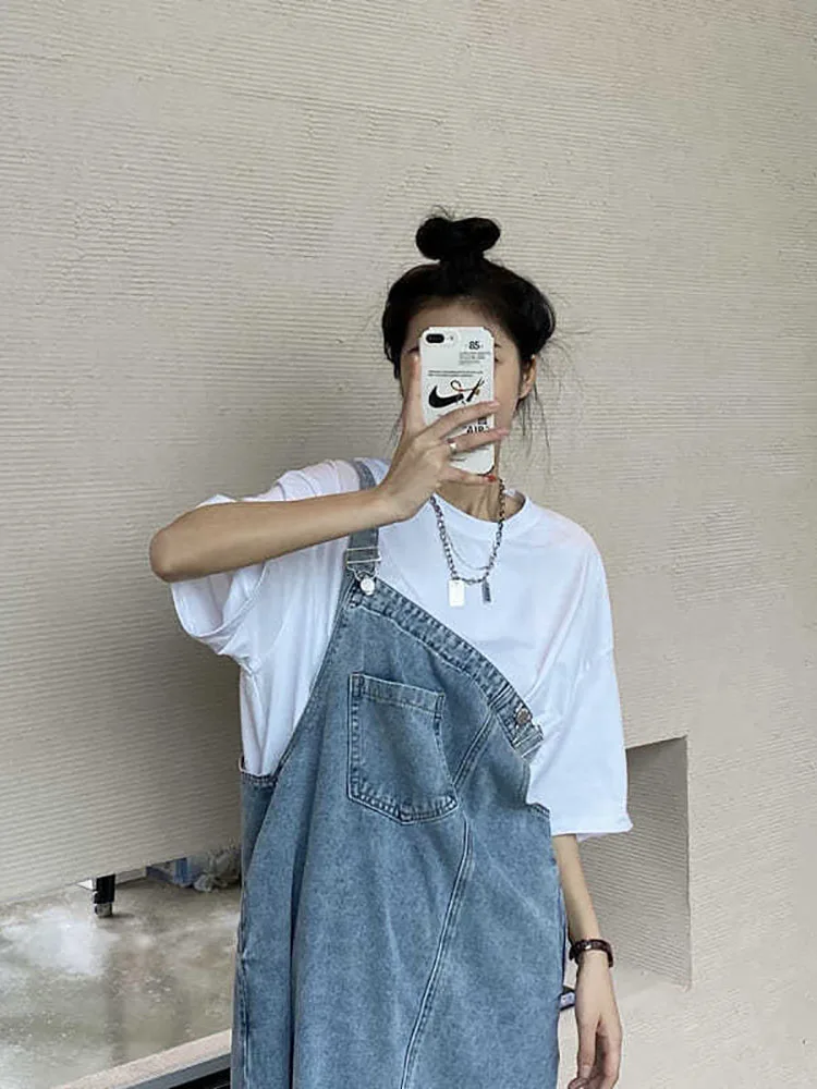 Spring Summer Ladies Fashion Casual Denim Strap Dress Women Sleeveless Adjustable Suspenders Patch Casual Solid Jeans Long Skirt
Spring Summer Ladies Fashion Casual Denim Strap Dress Women Sleeveless Adjustable Suspenders Patch Casual Solid Jeans Long Skirt