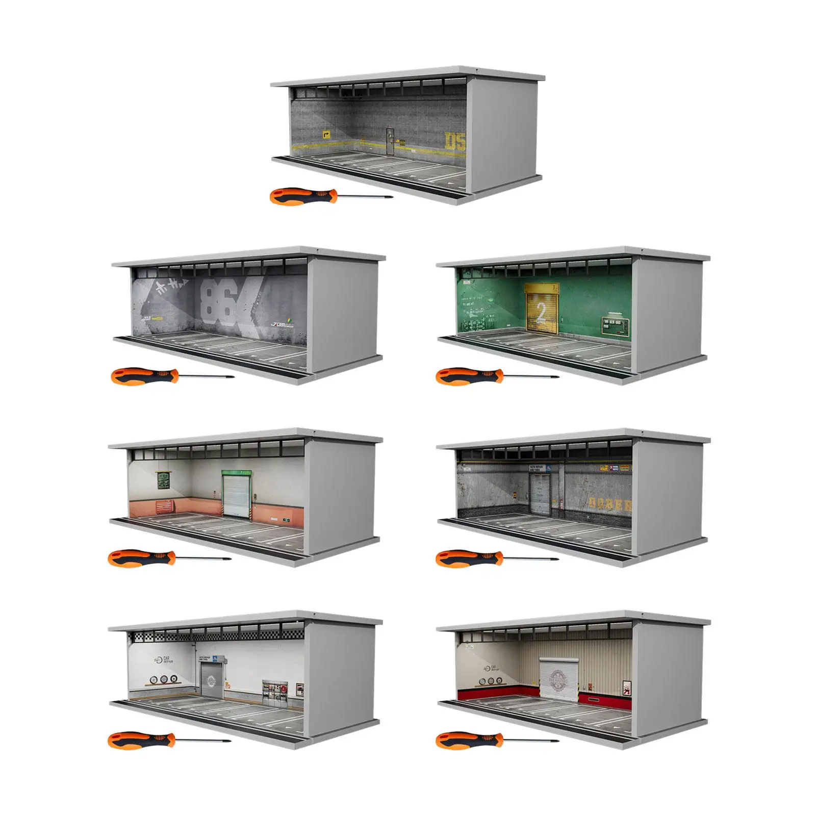 1:64 Parking Lot Background Container Built in LED Backdrop Diecast Car Display for Diecast Car Mini Dolls Action Figure Diorama
1:64 Parking Lot Background Container Built in LED Backdrop Diecast Car Display for Diecast Car Mini Dolls Action Figure Diorama