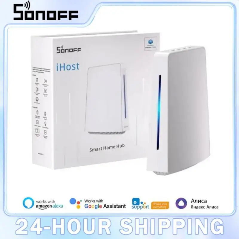 New SONOFF IHost Smart Home Hub AIBridge 2GB/4GB Zigbee Gateway Private Local Server Compatible With Wi-Fi LAN Devices Open API
New SONOFF IHost Smart Home Hub AIBridge 2GB/4GB Zigbee Gateway Private Local Server Compatible With Wi-Fi LAN Devices Open API