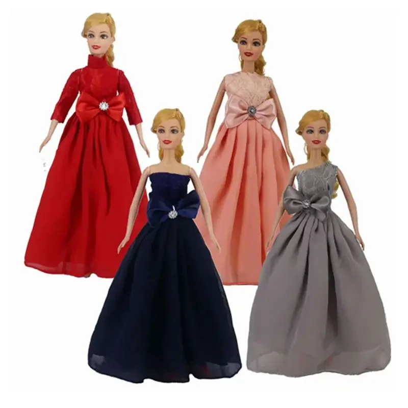 1/6 Fashion Lace Wedding Dress For Barbie Doll Clothes Evening Party Gown For Barbie Outfit Clothing 11.5" Dolls Accessories Toy
1/6 Fashion Lace Wedding Dress For Barbie Doll Clothes Evening Party Gown For Barbie Outfit Clothing 11.5" Dolls Accessories Toy