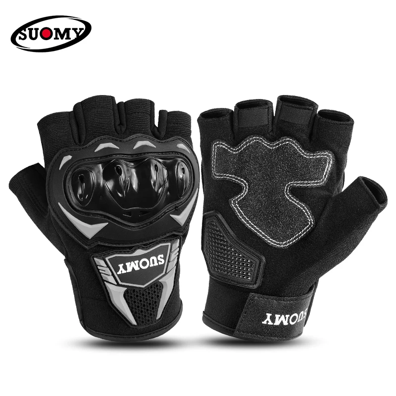 2023 Newest SUOMY SU-18H Summer Guanti Moto Estivi Motorcycle Half Finger Riding Gloves
2023 Newest SUOMY SU-18H Summer Guanti Moto Estivi Motorcycle Half Finger Riding Gloves