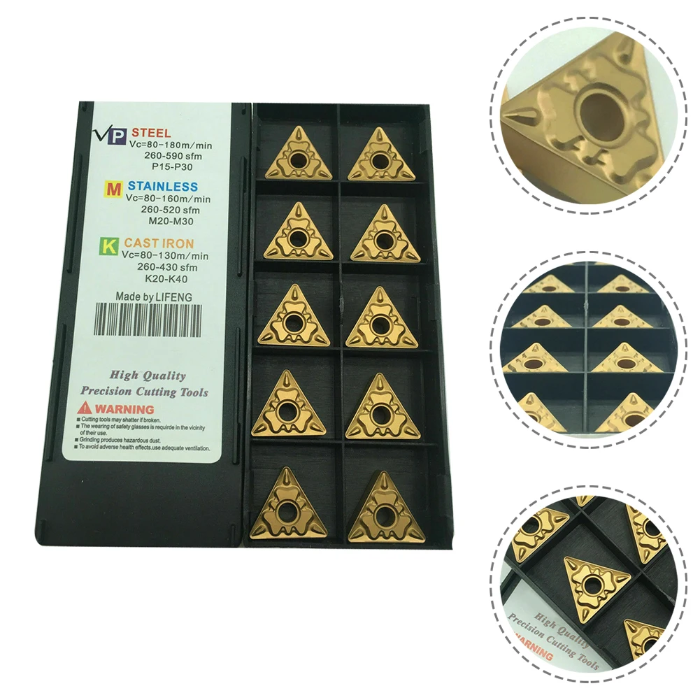 10pcs TNMG160408-HQ Inserts LF9011 TNMG332 CNC Turning Carbide Inserts For Steel High Grip Strength Strong Impact
10pcs TNMG160408-HQ Inserts LF9011 TNMG332 CNC Turning Carbide Inserts For Steel High Grip Strength Strong Impact