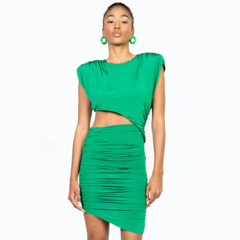 2022 Women Sexy Mid Dress Hollow Out Slim Bandage Dress Rayon Fold Mini Fashion Bodycon Club Evening Party Dress
2022 Women Sexy Mid Dress Hollow Out Slim Bandage Dress Rayon Fold Mini Fashion Bodycon Club Evening Party Dress