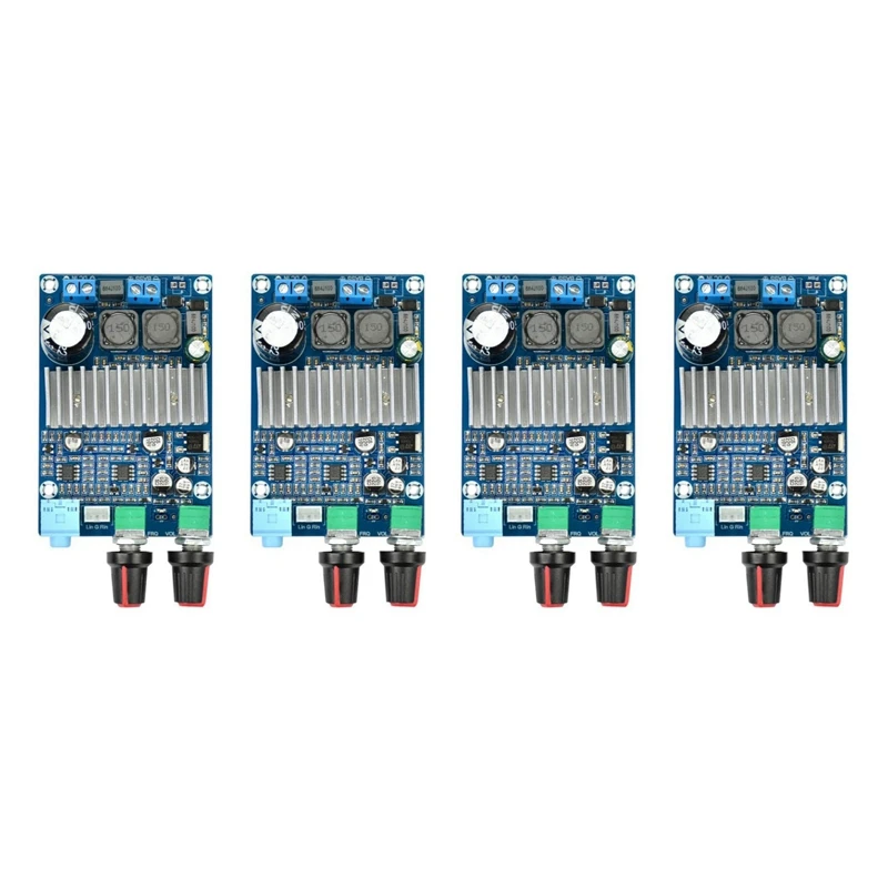 4X TPA3116 Subwoofer Amplifier Board 100W Bass Output DC12-24V Digital Small Power Amplifiers Video Audio Accessories
4X TPA3116 Subwoofer Amplifier Board 100W Bass Output DC12-24V Digital Small Power Amplifiers Video Audio Accessories