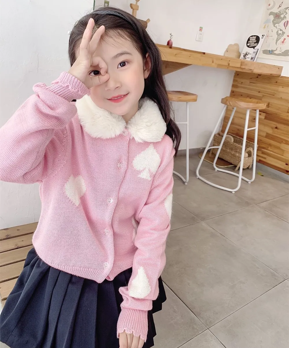 kids clothes baby girls outerwear coat wool blend warm Poker pattern printing Sweet Pink Coat
kids clothes baby girls outerwear coat wool blend warm Poker pattern printing Sweet Pink Coat