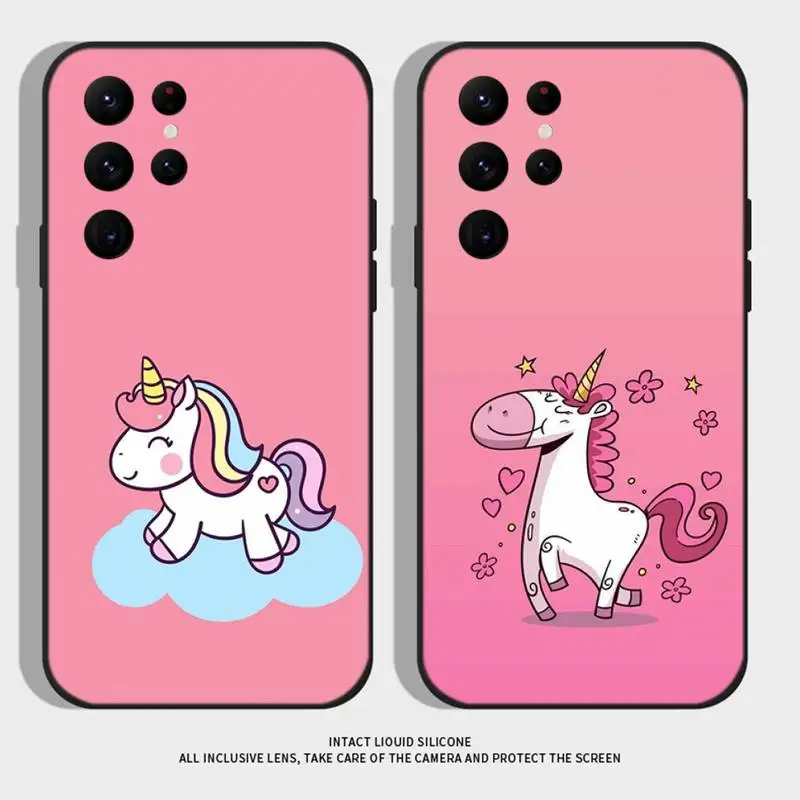 Lovely Cartoon Unicorn Phone Case For Samsung S21,S22 Ultra,S20,S30 plus,S22 plus,S23,S30 ultra 5G Silicone Cover
Lovely Cartoon Unicorn Phone Case For Samsung S21,S22 Ultra,S20,S30 plus,S22 plus,S23,S30 ultra 5G Silicone Cover