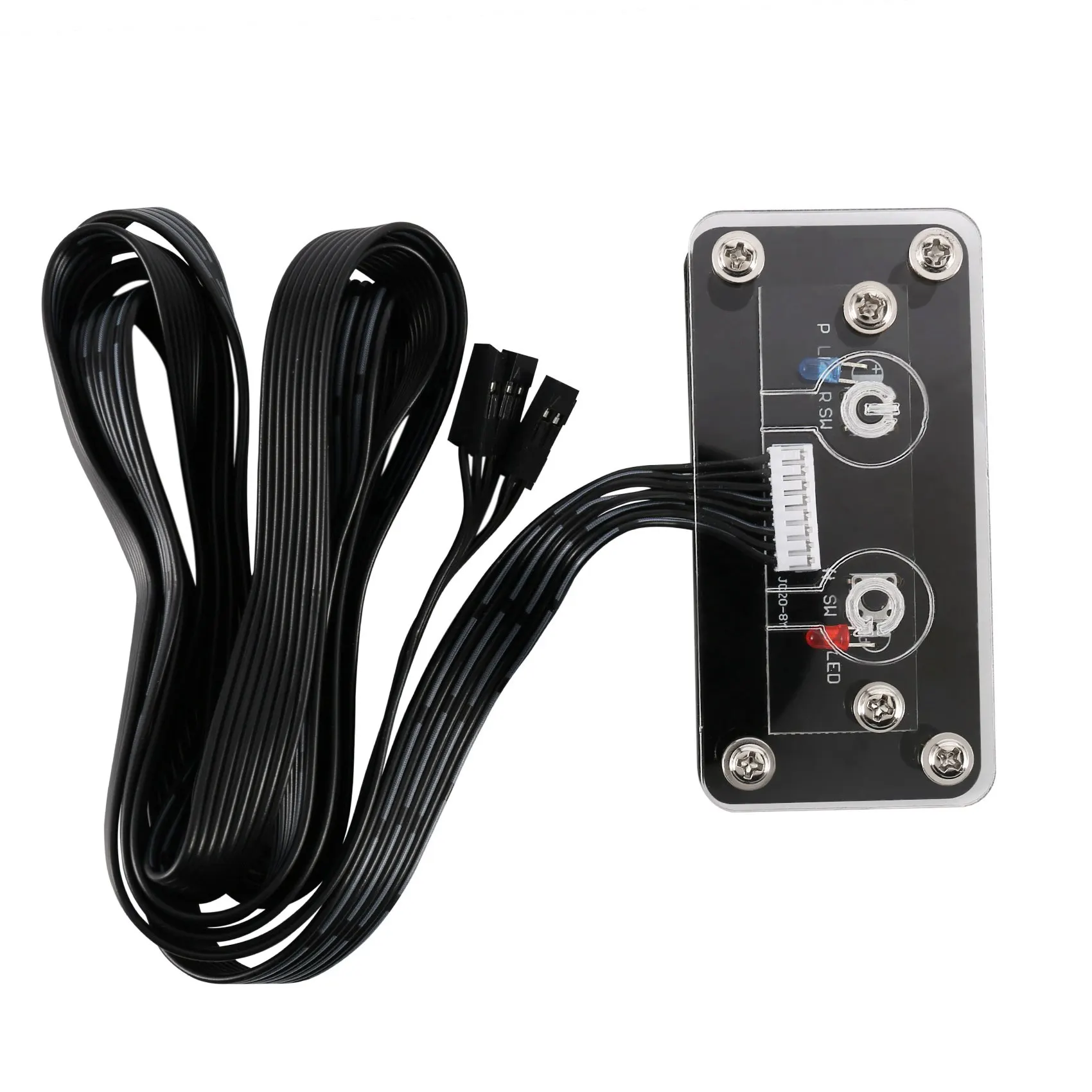 Desktop Computer Switch External Power Switch Power Button+Restart Button PC Case Power Supply Button
Desktop Computer Switch External Power Switch Power Button+Restart Button PC Case Power Supply Button