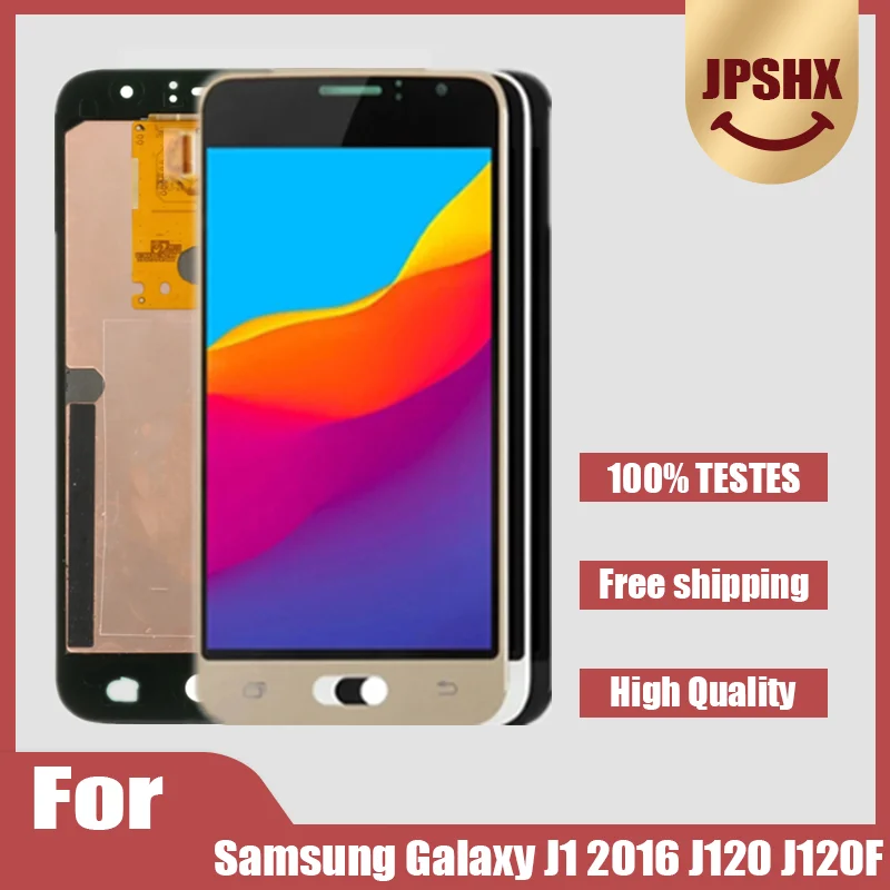 

Original AMOLED For Samsung Galaxy J120 J1 2016 SM-J120M/DS J120H J120F LCD Display Touch Screen Digitizer Assembly