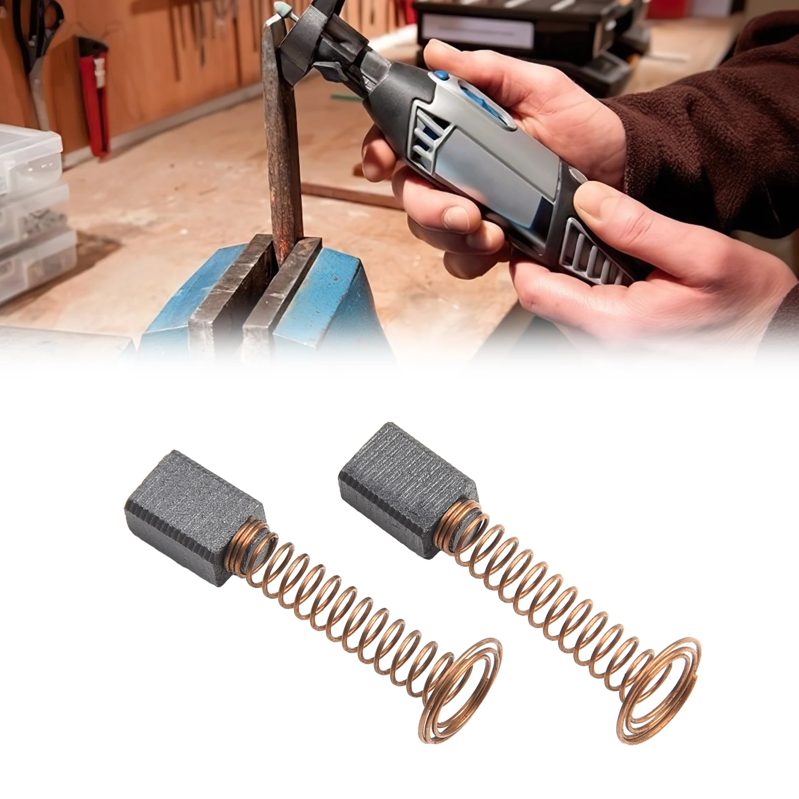 2pcs Carbon Brushes Electric Motor Graphite Brush Polishing Machine Electric Motors For Dremel D4000 Rotary Power Tool Part
2pcs Carbon Brushes Electric Motor Graphite Brush Polishing Machine Electric Motors For Dremel D4000 Rotary Power Tool Part
