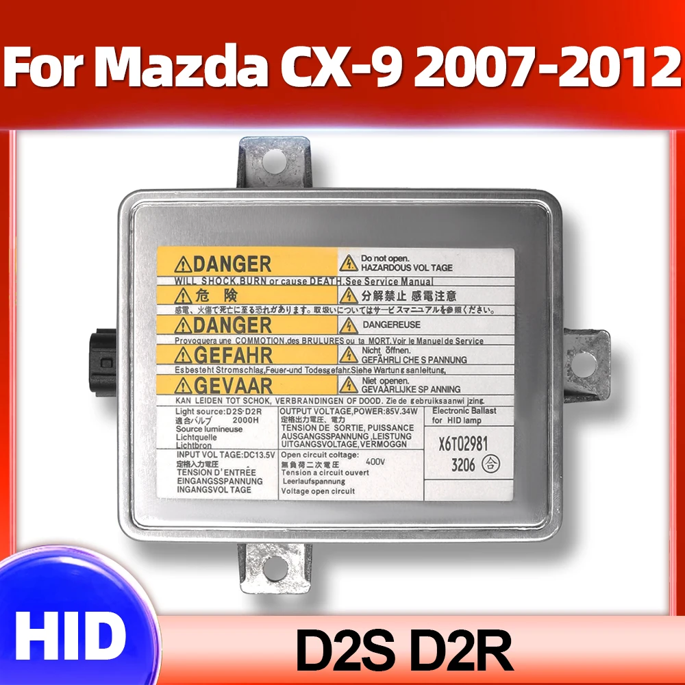 

D2S D2R Car HID Xenon Headlight Ballast Control Unit OEM W3T10471 W3T12472 W3T14371 For Mazda CX-9 2007 2008 2009 2010 2011 2012