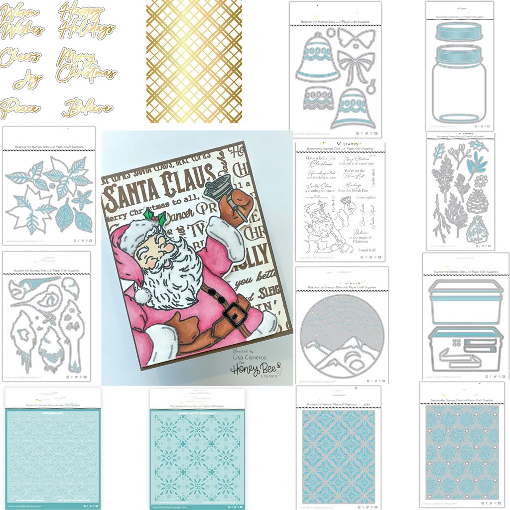 2022 New Arrival Christmas Poinsettia Layering Stencils Clear Stamps Metal Cutting Dies Hot Foil Diy Scrapbook Handmade Cards
2022 New Arrival Christmas Poinsettia Layering Stencils Clear Stamps Metal Cutting Dies Hot Foil Diy Scrapbook Handmade Cards