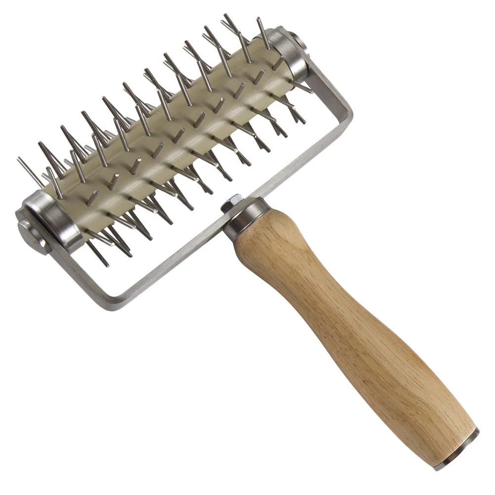 Pizza Dough Puncher Roller Wheel Pizza Bread Needle Biscuit Dough Pie Hole Embossing Maker Pastry Baking Tools
Pizza Dough Puncher Roller Wheel Pizza Bread Needle Biscuit Dough Pie Hole Embossing Maker Pastry Baking Tools