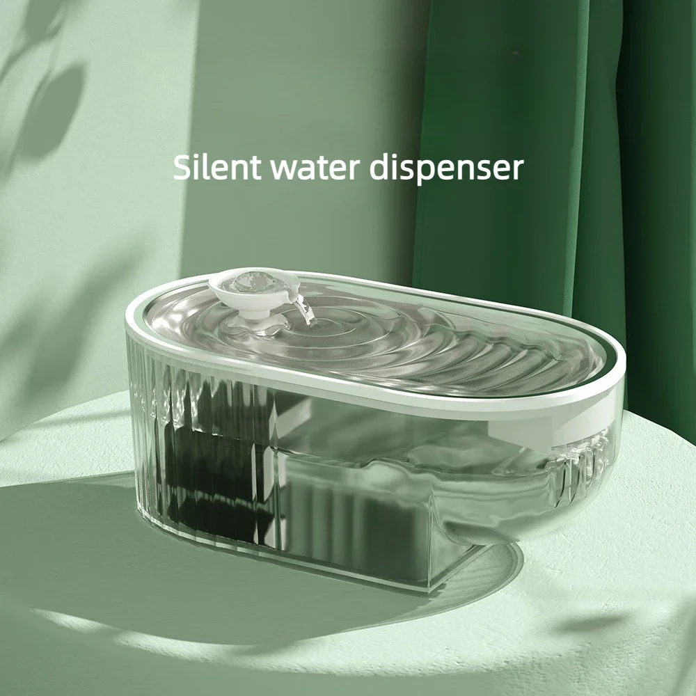 Pet automatic water dispenser, automatic circulating filtration water dispenser, flowing water source
Pet automatic water dispenser, automatic circulating filtration water dispenser, flowing water source