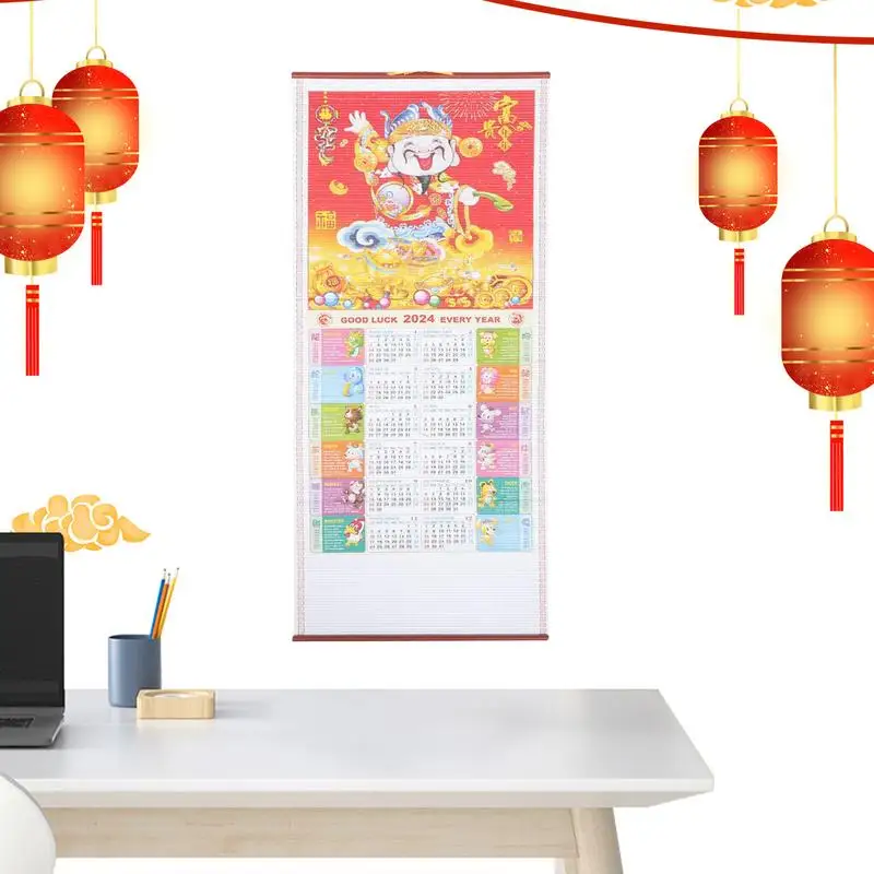 2024 Chinese New Year Calendar Year Of The Dragon Calendar Chinese Wall Calendar Scroll For School Home Good Luck Prosperity
2024 Chinese New Year Calendar Year Of The Dragon Calendar Chinese Wall Calendar Scroll For School Home Good Luck Prosperity