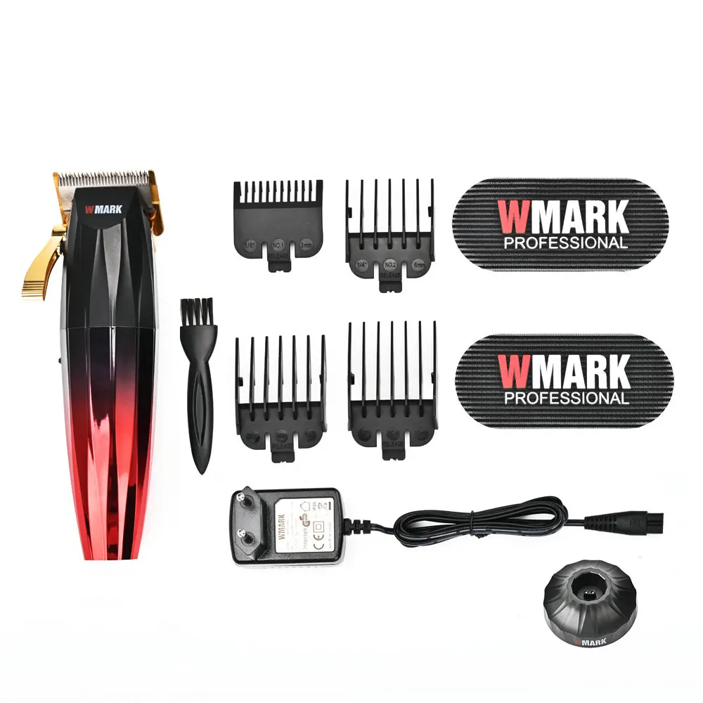 

2024 NEW WMARK NG-222 Professional Electric Rechargeable Clipper Cord & Cordless Hair Trimmer Hair Cutting Machine for Men