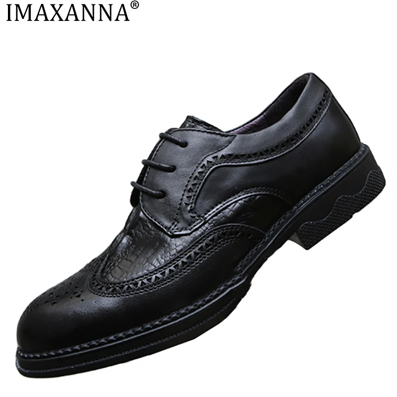 IMAXANNA Dress Shoe Work Casual Leather Genuine Shoes For Men Business Brown Black Driving Fashion Men's Formal Mens Walking
IMAXANNA Dress Shoe Work Casual Leather Genuine Shoes For Men Business Brown Black Driving Fashion Men's Formal Mens Walking